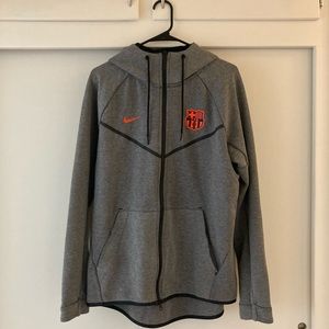 Nike Jackets & Coats FCB Nike Official Rare Gray Barca Track Jacket